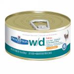 Лечебный корм для кошек HILL'S W/D 4430 для кошек при ожирении и сахарном диабете консервы 156гр