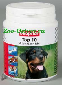 BEAPHAR:> Пищевая добавка Beaphar Top 10 For Dogs с L-карнитином для собак 180тб .В зоомагазине ЗооОстров товары производителя BEAPHAR (БЕАФАР) Голландия. Доставка.