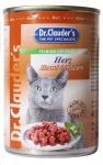 Корм для кошек Dr.Clauder's  Heart с Сердцем для взрослых кошек консервы 415г 