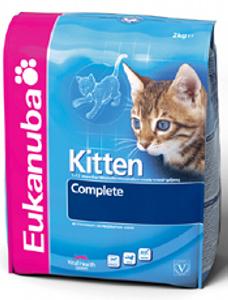 EUKANUBA:> Корм для кошек Eukanuba Kitten Complete 714 с курицей для котят сухой 400гр .В зоомагазине ЗооОстров товары производителя EUKANUBA (ЭУКАНУБА) Голландия. Доставка.