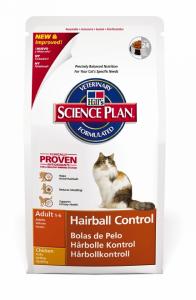 HILL`S:> Корм для кошек Hill`s Adult Hairball Control для выведения шерсти для взрослых кошек сухой 300гр 5284 .В зоомагазине ЗооОстров товары производителя HILL`S (ХИЛЛс) Голландия,США. Доставка.