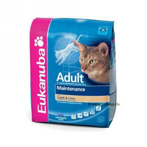EUKANUBA:> Корм для кошек Eukanuba Adult Lamb&Liver с ягнёнком и печенью для взрослых кошек сухой 2кг 706 .В зоомагазине ЗооОстров товары производителя EUKANUBA (ЭУКАНУБА) Голландия. Доставка.