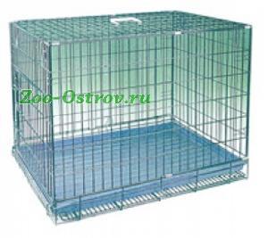 TRIOL:> Клетка для кошек и собак Triol 74х55х63,5см цинк 003 Z .В зоомагазине ЗооОстров товары производителя TRIOL (Триол) Китай. Доставка.