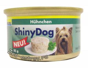 GIMBORN:> Корм для собак GIMBORN ShinyDog цыпленок консервы 85г .В зоомагазине ЗооОстров товары производителя GIMBORN (ГИМБОРН) Германия. Доставка.