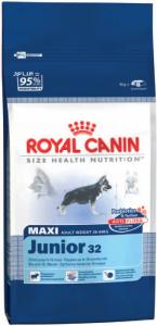 ROYAL CANIN:> Корм для собак Royal Canin Maxi 32 Junior для щенков от 2 до 15мес крупных пород сухой .В зоомагазине ЗооОстров товары производителя ROYAL CANIN (РОЯЛ КАНИН) ЕС,Россия. Доставка.
