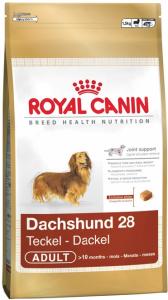 ROYAL CANIN:> Корм для собак Royal Canin Dachshund 28 Adult для взрослых собак старше 10мес породы Такса сухой .В зоомагазине ЗооОстров товары производителя ROYAL CANIN (РОЯЛ КАНИН) ЕС,Россия. Доставка.