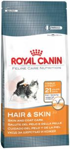 ROYAL CANIN:> Корм для кошек Royal Canin Hair & Skin 33 для взрослых кошек с проблемной шерстью и чувствительной кожей сухой 400гр .В зоомагазине ЗооОстров товары производителя ROYAL CANIN (РОЯЛ КАНИН) ЕС,Россия. Доставка.