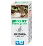 Препарат от глистов Диронет для кошек суспензия