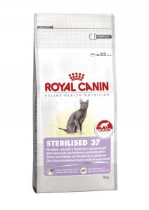 ROYAL CANIN:> Корм для кошек Royal Canin Sterilised 37 для взрослых кастрированных котов и стерилизованных кошек сухой 4кг .В зоомагазине ЗооОстров товары производителя ROYAL CANIN (РОЯЛ КАНИН) ЕС,Россия. Доставка.