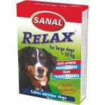 Средство Sanal для собак "Relax" для крупных пород от нервных срывов и страха 15тб