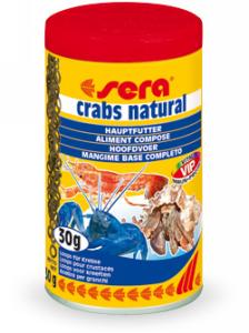 SERA:> Корм для ракообразных Sera Crabs Natural гранулы 100мл 30гр .В зоомагазине ЗооОстров товары производителя SERA (СЕРА) Германия. Доставка.