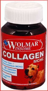 Wolmar:> Витаминно-минеральный комплекс для собак Wolmar Collagen MCHC хондропротектор (гидроксиапатит Ca) 180тб .В зоомагазине ЗооОстров товары производителя Wolmar(Волмар) Россия. Доставка.