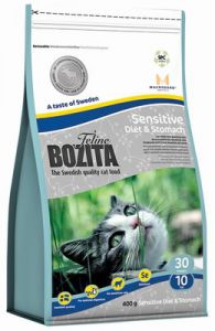 BOZITA:> Корм для кошек Bozita Funktion Sensitive Diet & Stomach с чувствительным пищеварением сухой 10кг .В зоомагазине ЗооОстров товары производителя BOZITA (БОЗИТА) Швеция. Доставка.