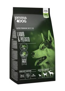 Prima Dog:> Корм для собак Prima Dog Lamb-Potato for Adult Dogs ягнёнок-картофель для взрослых собак сухой 12кг .В зоомагазине ЗооОстров товары производителя Prima dog (Примадог) Финляндия,Чехия. Доставка.