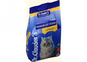 Dr.CLAUDER:> Корм для кошек Dr.Clauder's с курицей для взрослых кошек сухой 15кг .В зоомагазине ЗооОстров товары производителя Dr.CLAUDER (Дк.КЛАУДЕР) Германия. Доставка.