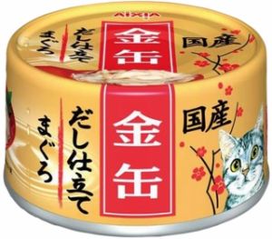 AIXIA:> Корм для кошек Aixia  Kin-Can Dashi тунец консервы 70г  .В зоомагазине ЗооОстров товары производителя AIXIA (Япония). Доставка.