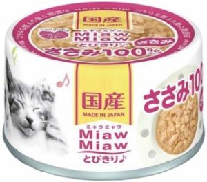 AIXIA:> Корм для кошек Aixia  MiawMiaw Tobikiri куриное филе консервы 60г  .В зоомагазине ЗооОстров товары производителя AIXIA (Япония). Доставка.