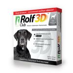 Ошейник от блох и клещей ROLF CLUB 3D для собак крупных пород