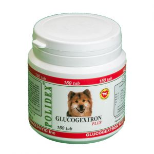 Polidex:> Витаминно-минеральная добавка для собак Polidex Глюкогекстрон плюс 150 тб .В зоомагазине ЗооОстров товары производителя Polidex(Полидэкс) Россия. Доставка.