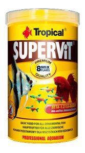 TROPICAL:> Корм для рыб Tropical DUOPACK 2in1 Supervit 12g + Esklarin 10ml Основной корм для всех декоративных рыб 12г + кондиционер для воды 10мл в ПОДАРОК .В зоомагазине ЗооОстров товары производителя TROPICAL. Доставка.