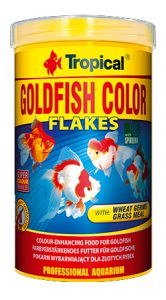 TROPICAL:> Корм для рыб Tropical Goldfish Color красящий корм для золотых рыбок хлопья 12г .В зоомагазине ЗооОстров товары производителя TROPICAL. Доставка.