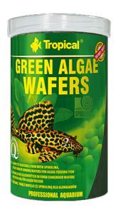 TROPICAL:> Корм для рыб Tropical  Green Algae Wafers растительный корм для травоядных рыб чипсы 113г .В зоомагазине ЗооОстров товары производителя TROPICAL. Доставка.