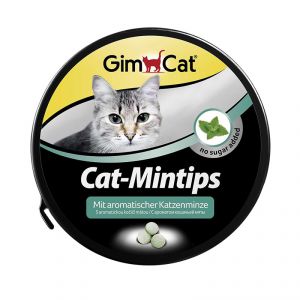 Gimcat:> Витамины Gimcat Cat-Mintips витаминизированное лакомство для кошек с кошачьей мятой 330т .В зоомагазине ЗооОстров товары производителя GIMBORN (ГИМБОРН) Германия. Доставка.