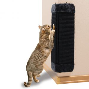 TRIXIE:> Когтеточка Trixie для кошки "Доска" угловая, 32х60 см чёрная арт.43437 .В зоомагазине ЗооОстров товары производителя TRIXIE (ТРИКСИ) Германия. Доставка.