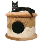 Домик Trixie для кошки  бежево-коричневый 32см, d50 4339