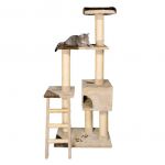 Домик Trixie Montoro для кошки бежевый-коричневый, плюш 165см 43831