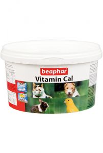 BEAPHAR:> Витаминно-минеральная пищевая добавка Beaphar Vitamin Cal для собак, кошек, грызунов и птиц 250г .В зоомагазине ЗооОстров товары производителя BEAPHAR (БЕАФАР) Голландия. Доставка.