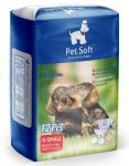 Подгузники Pet Soft Diaper XS (вес 2-4кг,талия 22-40см ) 3 цвета 12шт