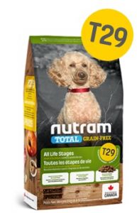 Nutram:> Корм для собак Nutram Total GF T29 Small Breed Lamb & Lentils беззерновой ягненок-бобы .В зоомагазине ЗооОстров товары производителя Nutram (Нутрам) Канада. Доставка.