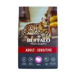 Корм для кошек Mr.Buffalo Adult Sensitive индейка для кошек чувствительное пищеварение и привередливых