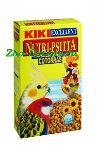 KIKI:> Корм для средних попугаев Kiki Excellent с фруктами гранулированный 0,6кг 4105 .В зоомагазине ЗооОстров товары производителя KIKI (КИКИ) Испания. Доставка.