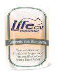 Корм для кошек LifeCat tuna with whitebait тунец с белой рыбой в желе консервы(пауч) 70г