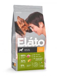 Elato:> Корм для собак Elato Holistic для взрослых собак мелких пород с курицей и уткой,  .В зоомагазине ЗооОстров товары производителя Elato (Италия). Доставка.